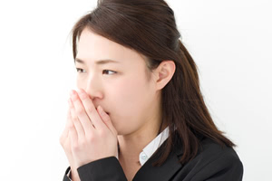 歯石と口臭の関係